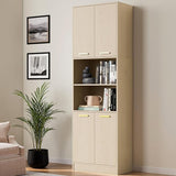 Pantry Cabinet, 75" Tall Freestanding Kitchen Pantry Storage Cabinet with Doors and Adjustable Shelves