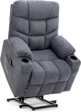 Power Lift Recliner for Elderly, Electric Lift Chair with Heated Vibration Massage