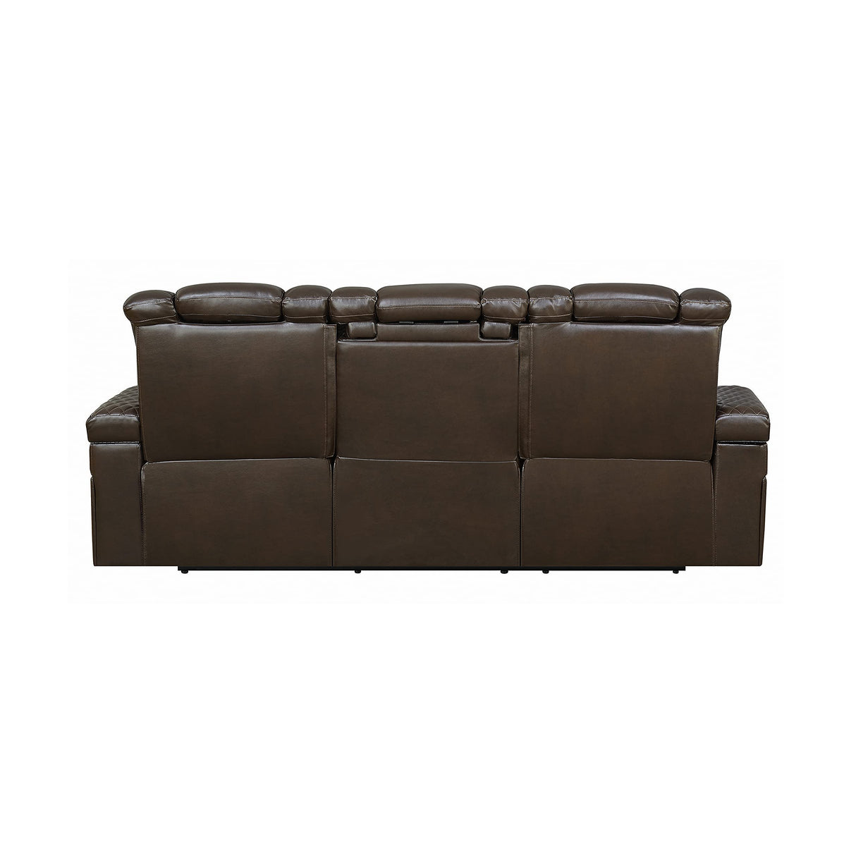 Delangelo Power Motion Reclining Sofa, Brown