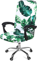 Stretch Printed Computer Office Chair Covers, Soft Fit Universal Desk Rotating Chair