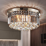 Crystal Chandelier, Modern Chandeliers,Flush Mount Chandelier,Ceiling Light Fixture,