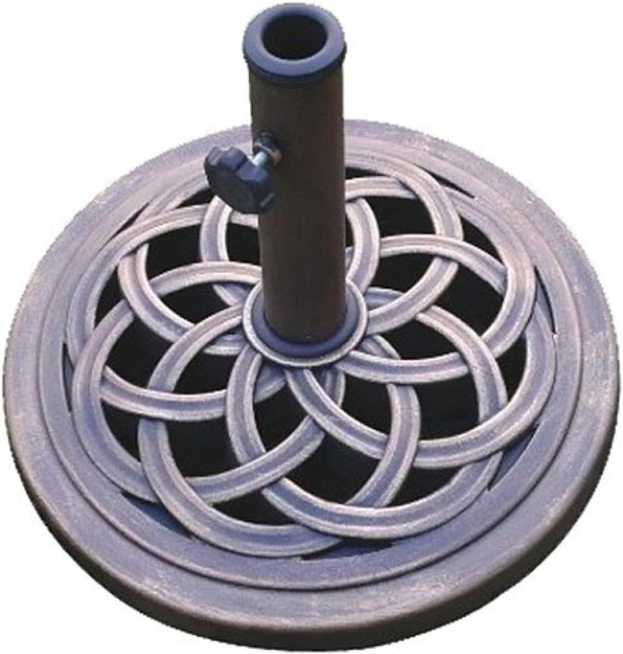 UBP18181-BR 18-Inch Cast Stone Umbrella Base, Made from Rust Free Composite Materials,