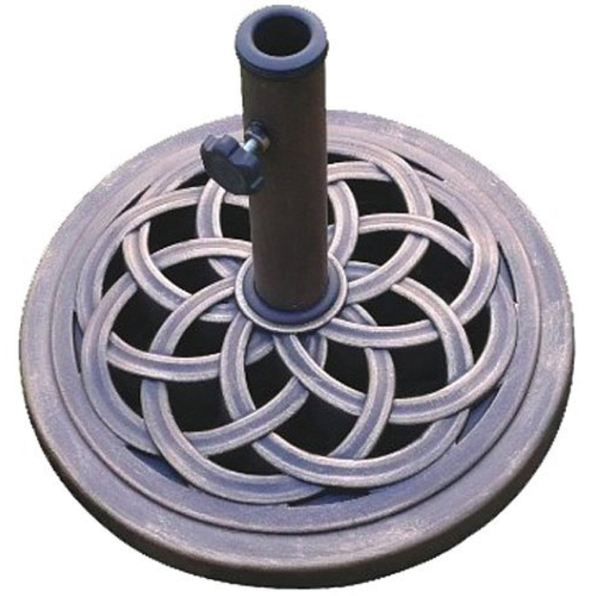 UBP18181-BR 18-Inch Cast Stone Umbrella Base, Made from Rust Free Composite Materials,