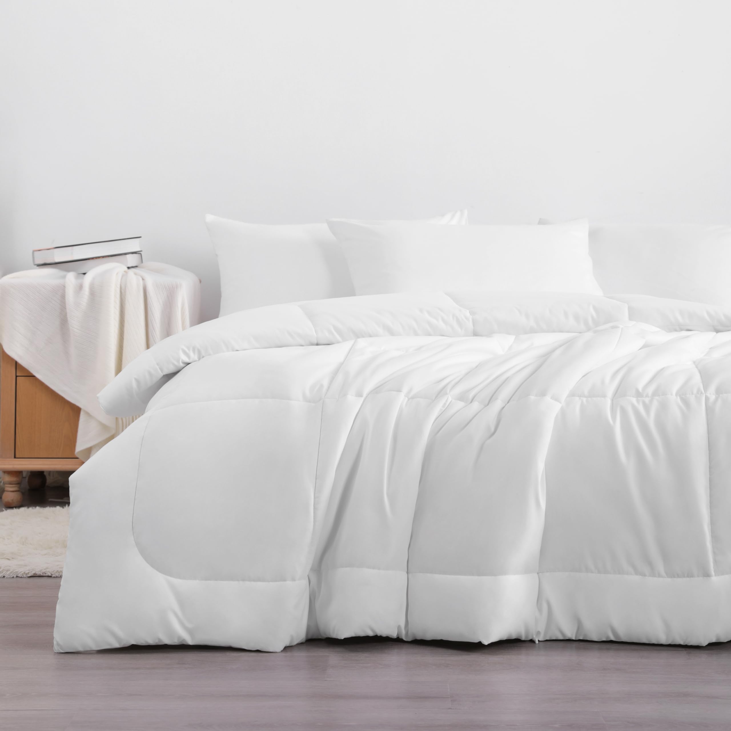 Twin Comforter - Down Alternative Comforter Duvet Insert, All Season Bedding Quilted
