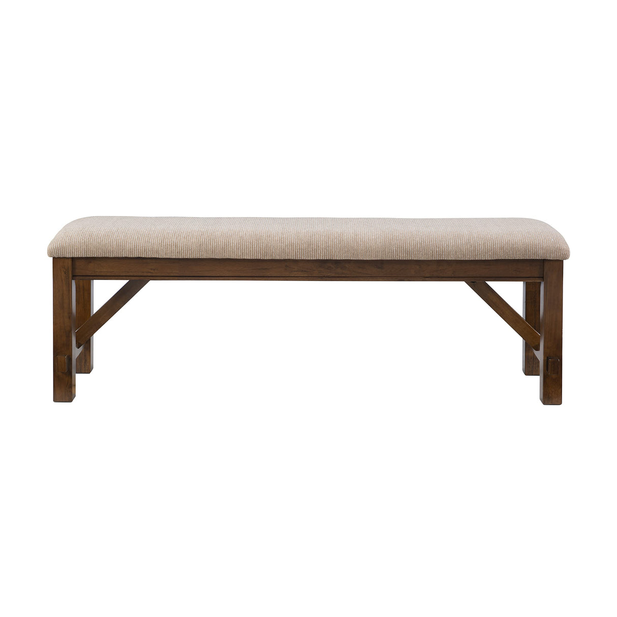 Company Kraven Dining Bench, Hazelnut 60"L x 16"W x 20.25"H