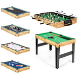 Multi Game Table, 10 in 1 Combo Game Table w/Foosball Table, Air Hockey