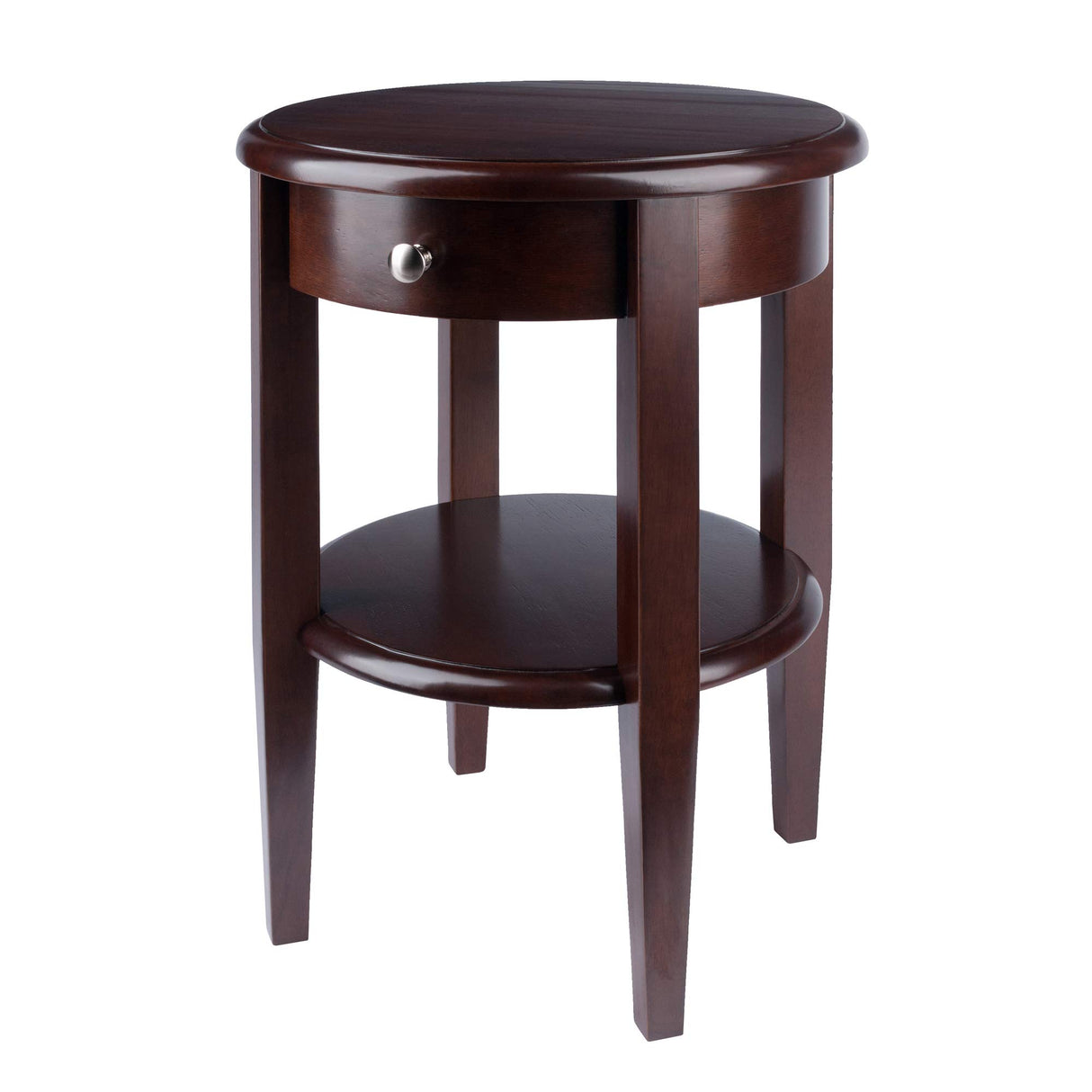 Wood Concord occasional Table, Antique Walnut