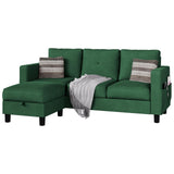 Sectional Sofas Couches for Living Room, L Shaped Couch with Storage Sofa Set