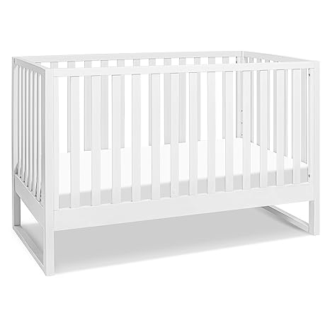 Hunter 3-in-1 Convertible Crib, Chestnut, Easy Assemble, Greenguard Gold Certified