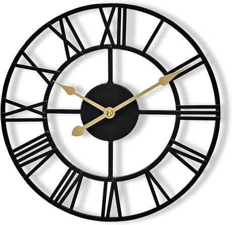 Large Wall Clock for Living Room Decor, (60CM) 24 Inch Wall Clock Decorative,