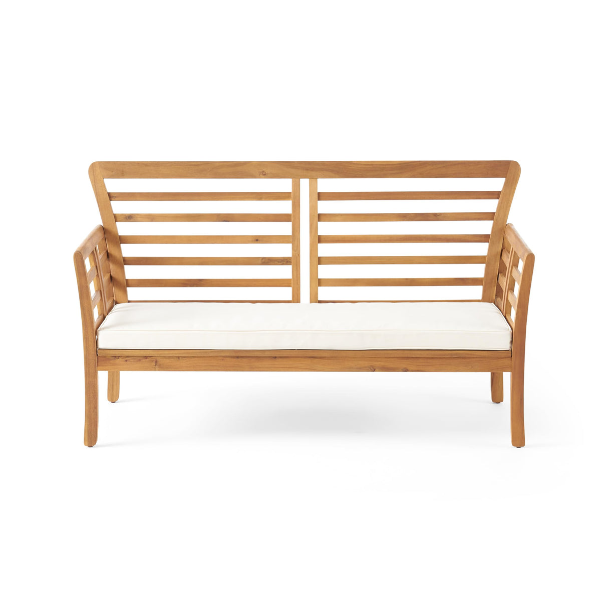Caydon Patio Acacia Wood Loveseat