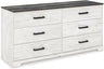 Paxberry Coastal 3 Drawer of Drawers Chest with Ball-bearing Construction