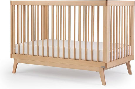 Soho 3-in-1 Convertible Crib – Made in Italy, GREENGUARD Gold, Adjustable Mattress