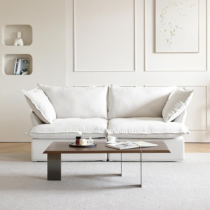 U Shape Couch Sectional for Living Room, Convertible Sectional Sofa