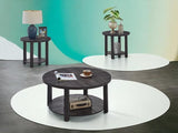 Contemporary Rectangle 3-Piece Occasional Table Set includes Lift Top Coffee Table