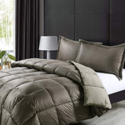 High Loft Down Indoor/Outdoor Water Resistant Comforter with Extra Strong Nylon Cover