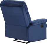 Recliner, Navy Blue