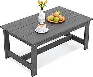 Patio Coffee Table, Rectangle Outdoor Coffee Table