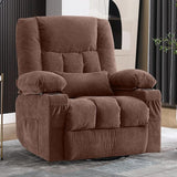 Massage Rocker Recliner Chair with Vibration Massage and Heat Ergonomic Lounge