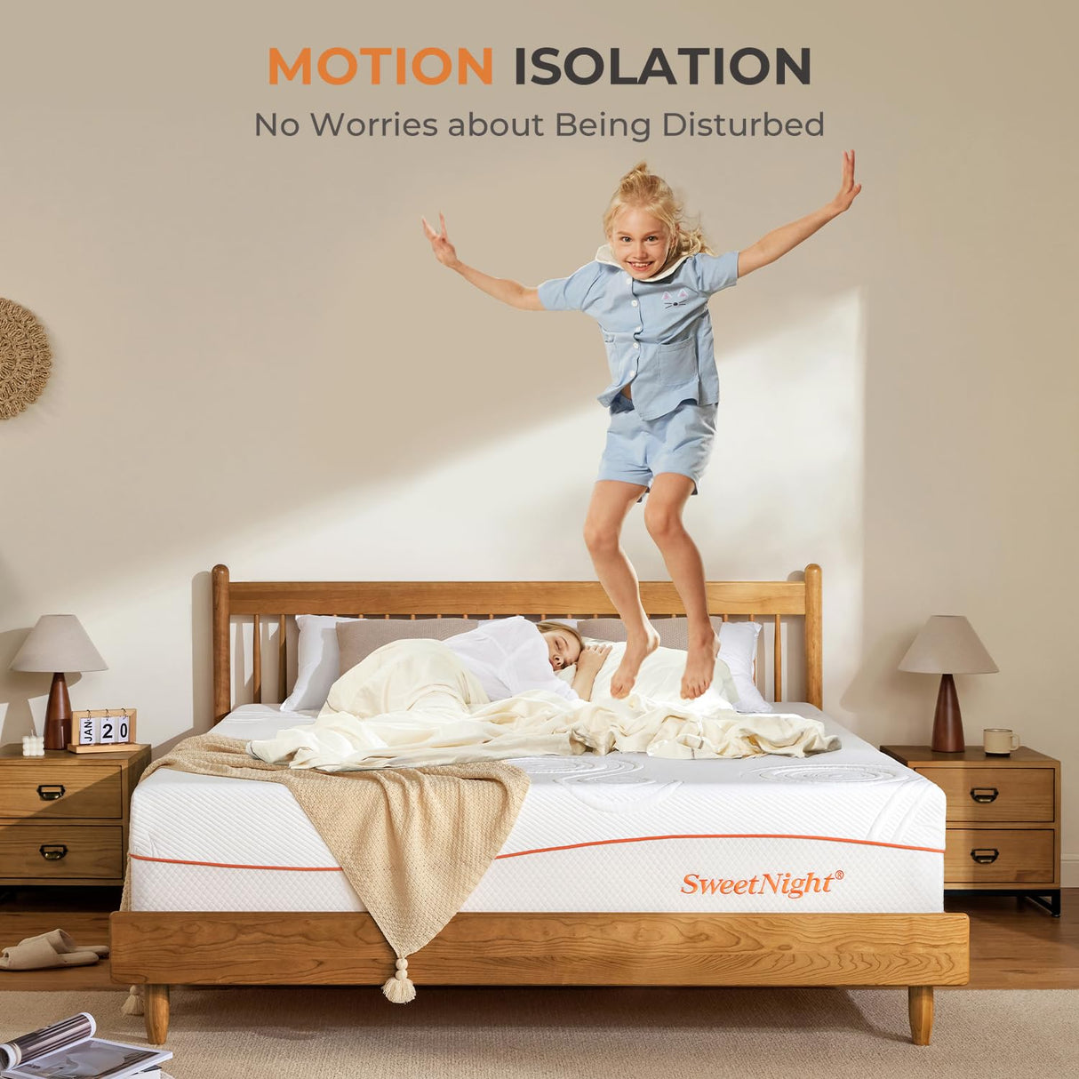 Twin Mattress for Kids, 10 Inch Meomory Foam Mattress for Pressure Relief