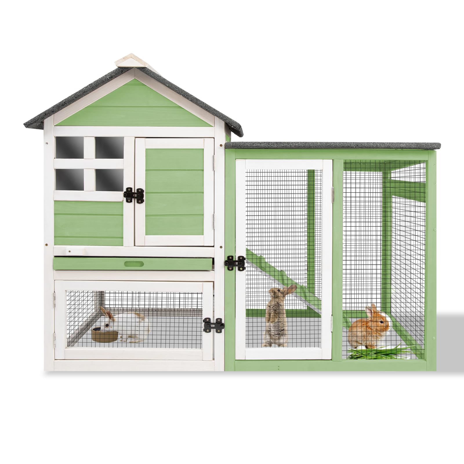 Rabbit Hutch Indoor Large Wooden Rabbit Hutch Outdoor Rabbit