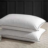 Medium Firm Feathers Down/Poly Pillow Standard Size Pack of 1