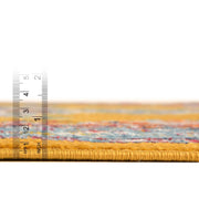 Rugs.com Parker Collection Rug – 10' X 14' Yellow Medium Rug Perfect for Living Rooms, Large Dining Rooms, Open Floorplans