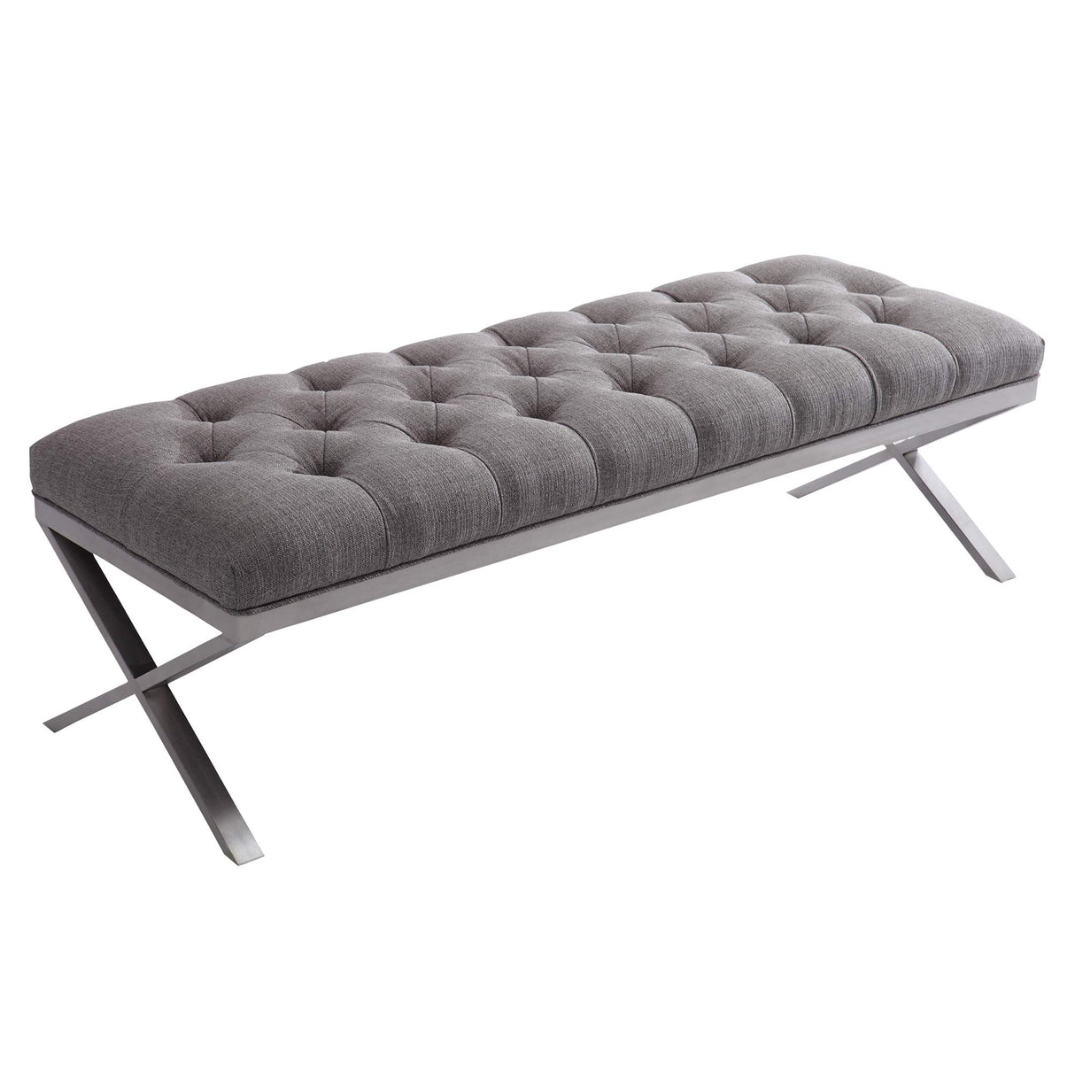 Tovara Bench, Gray