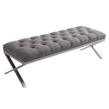 Tovara Bench, Gray