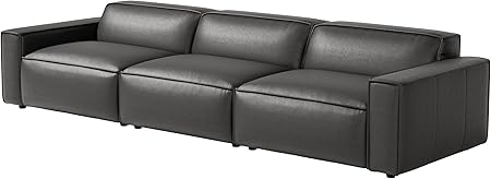 Nathan Napa Leather Couch - 3 Seats with Right Chaise Sectional