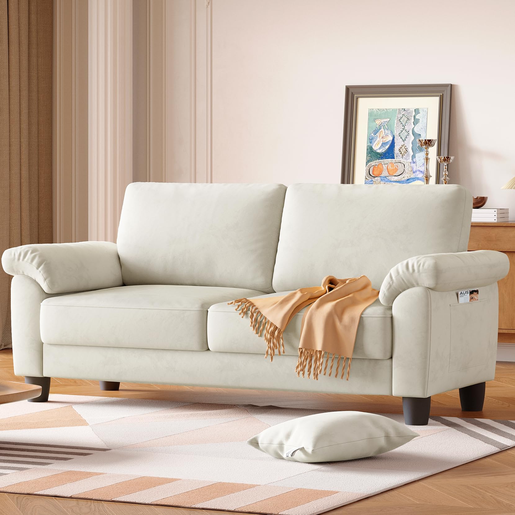 Room Couch Sofa, Mid Century Modern Loveseat
