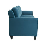 Sofa, 78.7" W x 31.5" D x 32.7" H, Blue