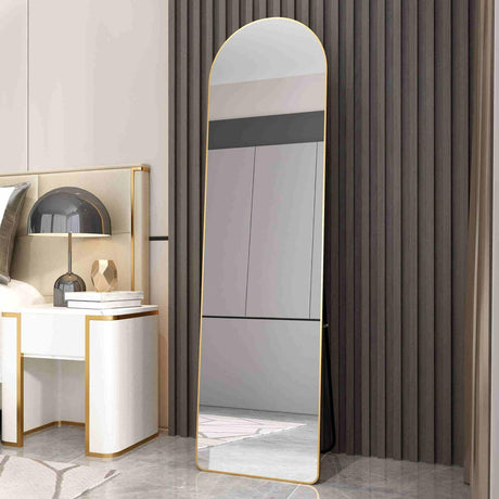 60 "* 16.5" Aluminum Alloy Frame Full-Length Mirror for Bedroom and Bathroom - High