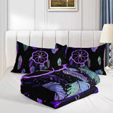 Bedding Comforter Set,Dream Catcher Print Set for Boys Girls