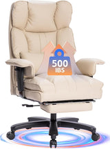 Ergonomic Office Chair with footrest, Office Chair for Heavy 500 lbs