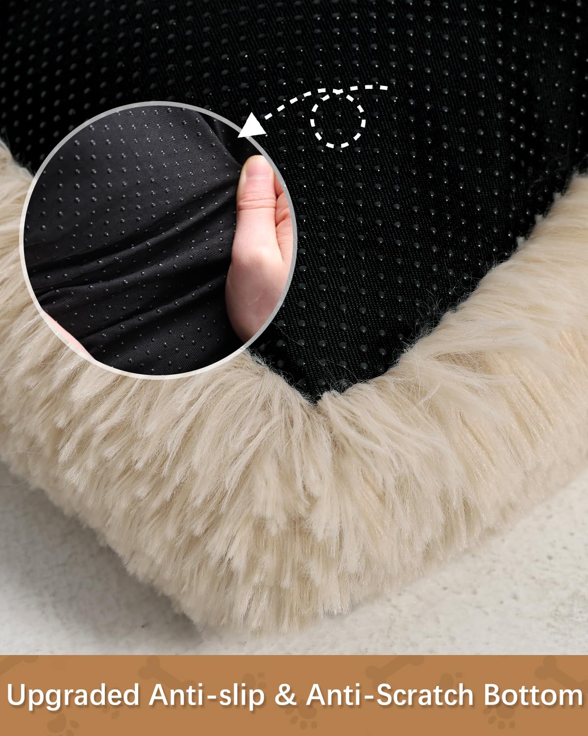 Orthopedic Dog Bed for Medium, Small Dogs Breeds, Dog Sofa beds