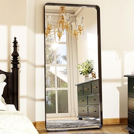 71" x 30" Full-Length Mirror - Gold Deep Framed Floor Mirror