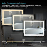 24" x 32" LED Bathroom Mirror, Bathroom Mirror with Lights, LED Mirror for Bathroom