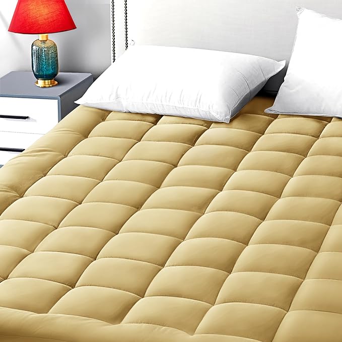 Mattress Protector 8-21" Deep Pocket Cooling Mattress Topper