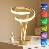 Modern Spiral RGB Table Lamp