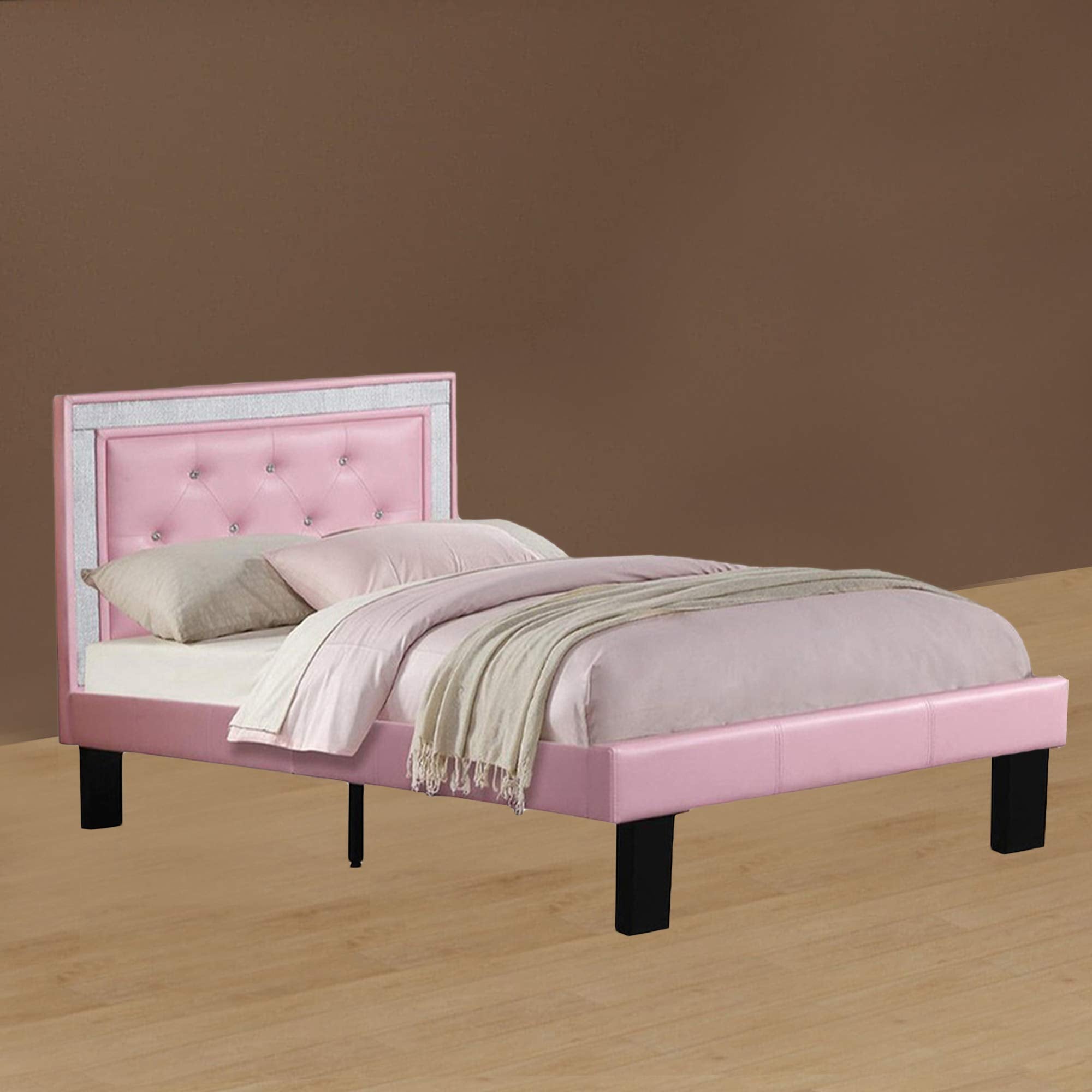 Wooden Bed, Pink