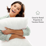 3-in-1 Adjustable White Goose Down Pillow - King Size