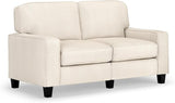 Palisades 73" Track Arm Sofa, Easy Care Polyester, Soft Pillow Back,