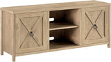 Granger TV Stand, 58" Wide, Brown