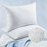 Soft Bed Pillows for Sleeping, Goose Feather Down Pillows Hotel Collection Standard Size