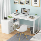 Home Office Computer Desk Corner Desk with 3 Drawers