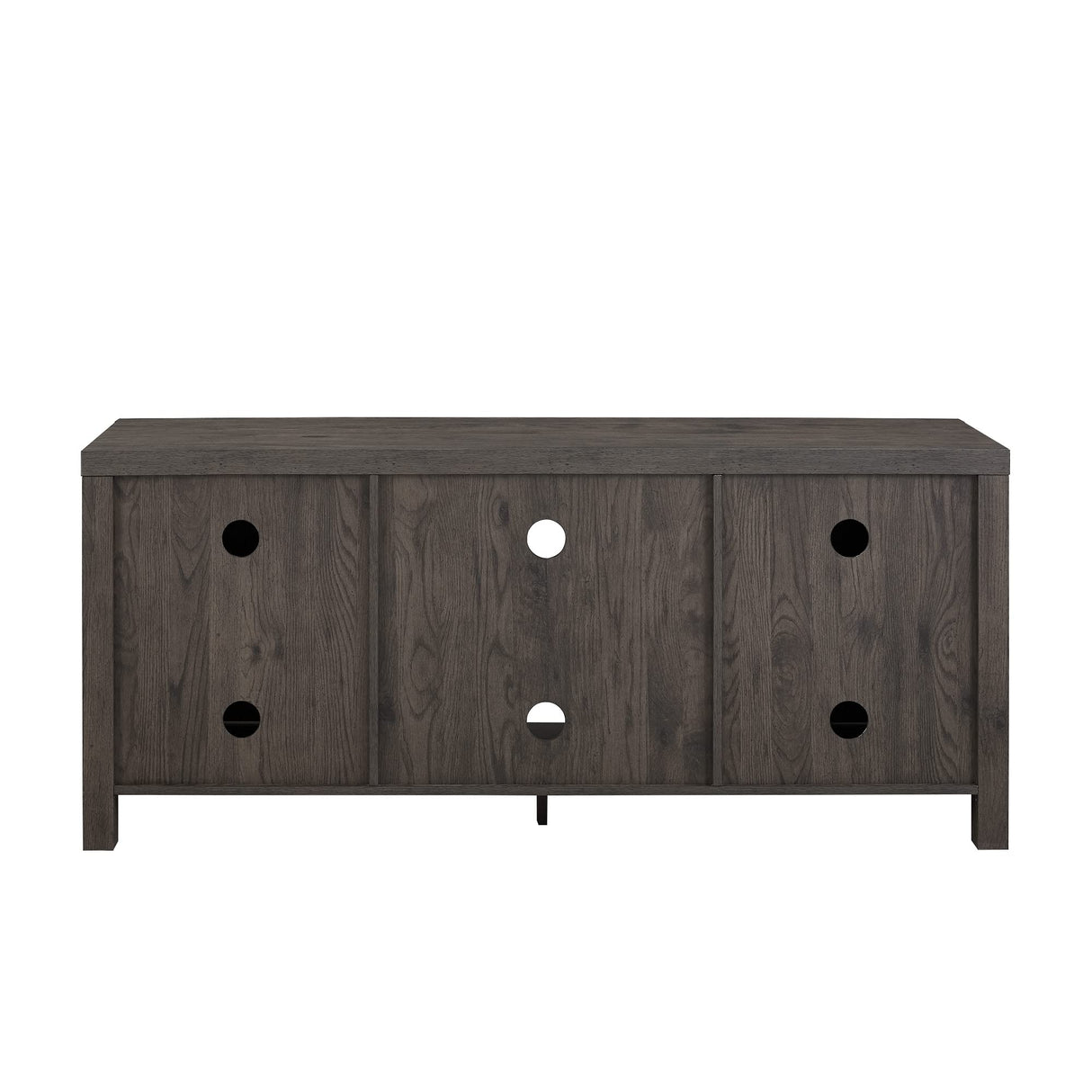 Larae Modern Farmhouse Barn Door Stand for TVs up to 65 Inches, Without Fireplace,