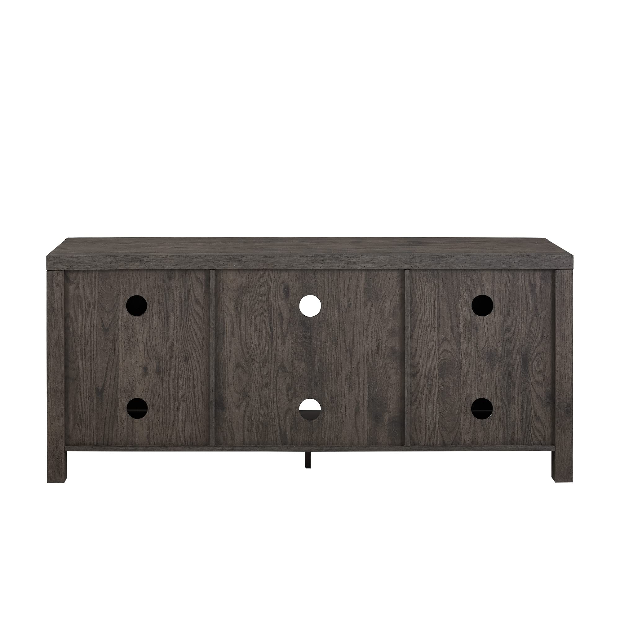 Larae Modern Farmhouse Barn Door Stand for TVs up to 65 Inches, Without Fireplace,