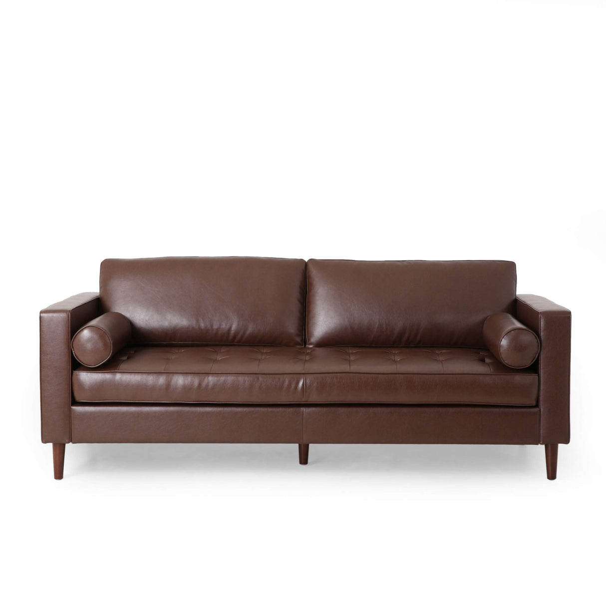 Malinta Sofas, Dark Brown + Espresso