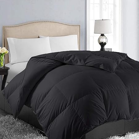 All Season Oversized King Soft Quilted Down Alternative Comforter Reversible